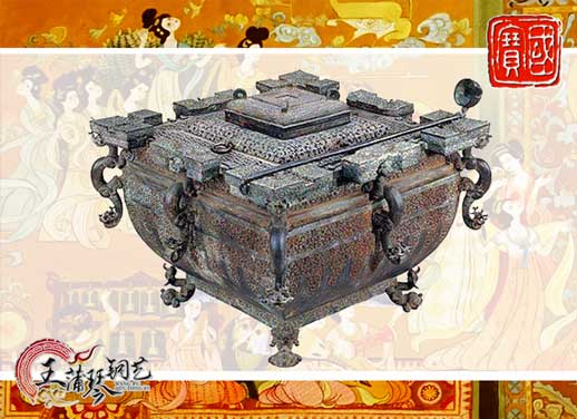 鑒缶，曾侯乙銅鑒缶，我國(guó)最早的“冰箱”