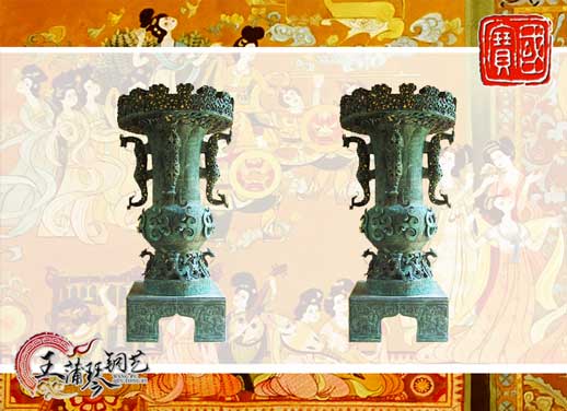 曾侯乙銅尊，武漢東湖賓館雕塑